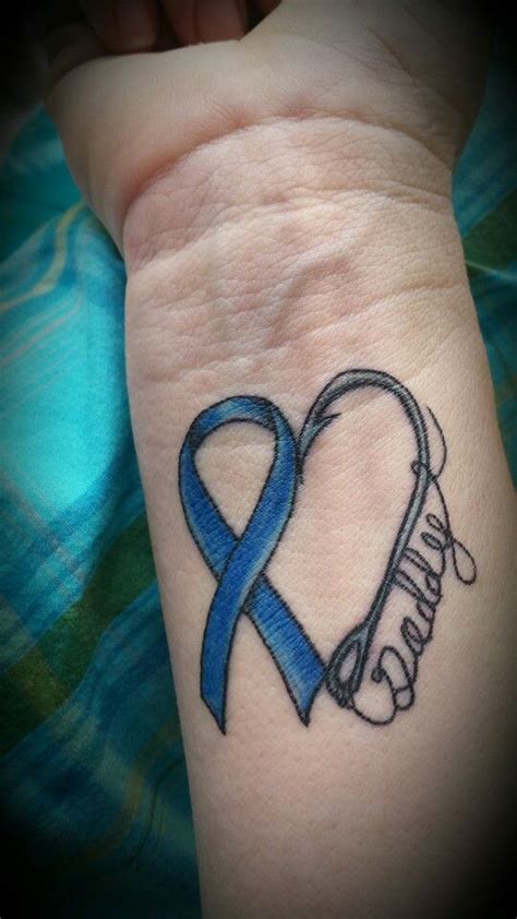 Share More Than 63 Colon Cancer Ribbon Tattoo Super Hot Ineteachers