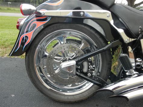 Also, i´ve heard the fatboy front legs are shorter than de fxstc, and i want to use 16 front wheel. SOFTAIL FATBOY, CUSTOM PAINT, CUSTOM WHEELS, EXHAUST ...