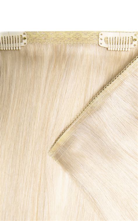 Beauty Works Double Hair Set Weft 18 Inch Pure Platinum 50 Grams Prettylittlething