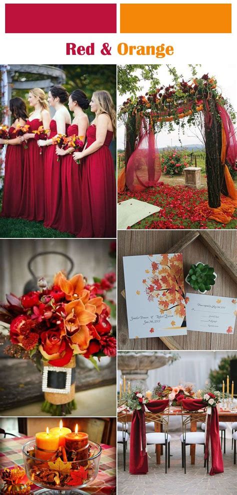 Top 10 Fall Wedding Color Ideas For 2016 Released By Pantone
