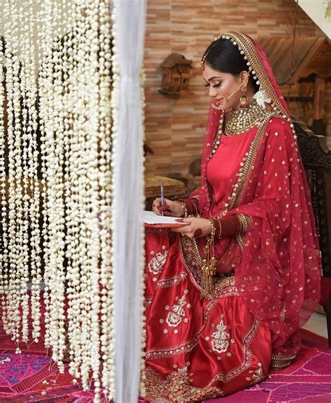Styled In Pakistans Instagram Post “love This At Home Nikkah Ceremony Captur Wedding Dress