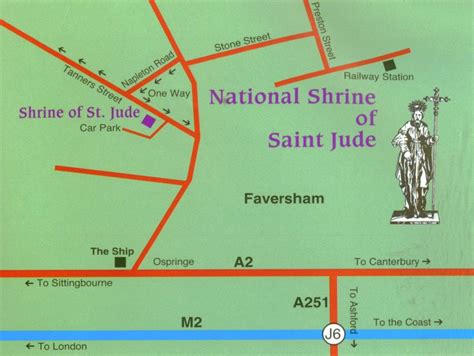 St Jude Campus Map