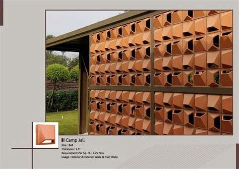 Roxo Clay Terracotta Roof Jali Tiles At Rs 500piece In Morbi Id