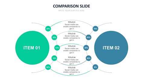 Comparison Slide Templates Biz Infograph