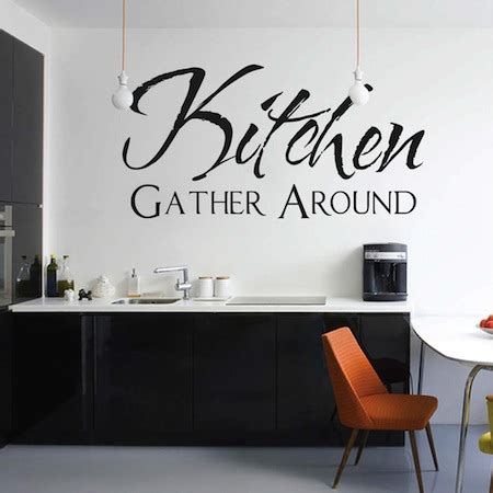 When it comes to covering up your kitchen floors, removable floor tiles work just like removable backsplash tiles — easy on, easy off. Wall Quotes-17a