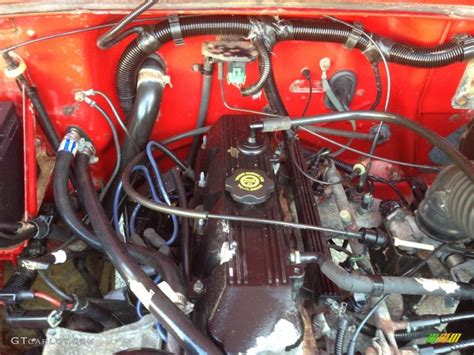 1992 Jeep Wrangler S 4x4 2.5 Liter OHV 8-Valve 4 Cylinder ...
