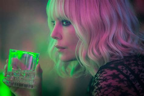 Charlize Theron In Atomic Blonde Atomic Blonde Charlize Theron