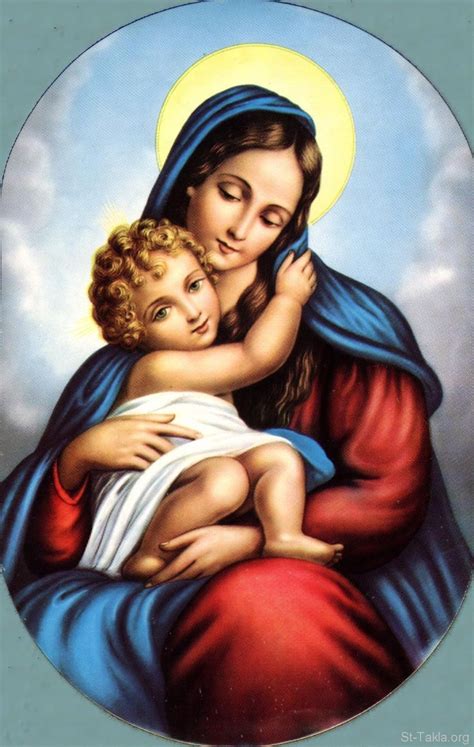 Blessed Virgin Mary And Baby Jesus ~~blessed Mother~~ Pinterest
