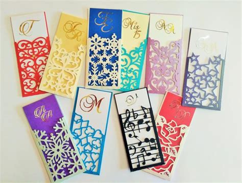 Download SVG Bundle Cricut Cut Files Bookmarks Envelope Card Laser ...