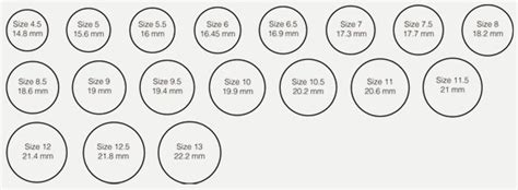 Use The Crisp Pdf From Factorydirectjewelrycom Ring Size Chart