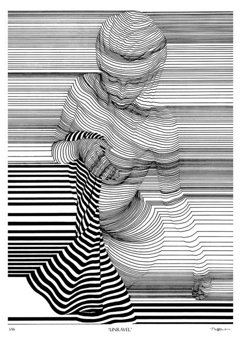 Design Movements - Line Art - 40 Amazing Examples | Line art drawings
