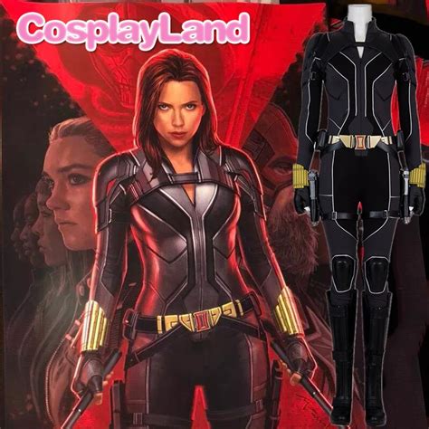 2020 Movie Black Widow Cosplay Costume Carnival Halloween Party Outfit