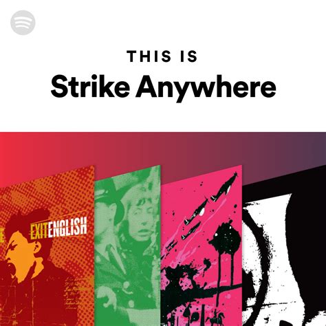 This Is Strike Anywhere Spotify Playlist
