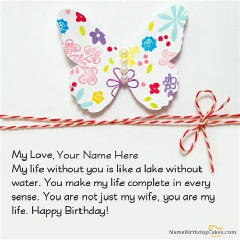 Spread some cheer on a special day with birthday images and pictures. Happy Birthday Card For Wife Free Download