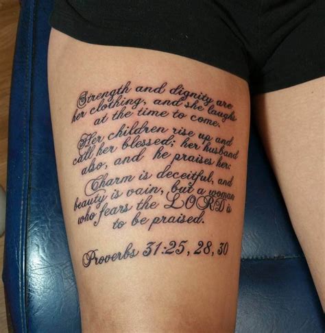 Scripture Tattoos For Women Ideas And Designs For Girls Scripture