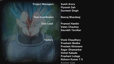 Too bad this is not the latest version, doesnt have the mods or the new career mode updates. Dragon Ball: Xenoverse 2 Credits - YouTube