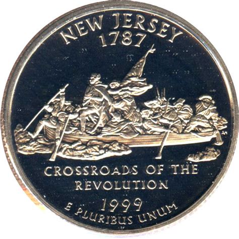 ¼ Dollar Washington Quarter New Jersey United States Numista