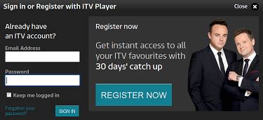 How are we in 2018 and itv can't push out hd to their hub? How to register for ITV Player : Global Network Services Ltd
