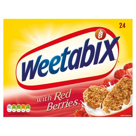 Morrisons Weetabix Additions Red Berries 24s Product Information
