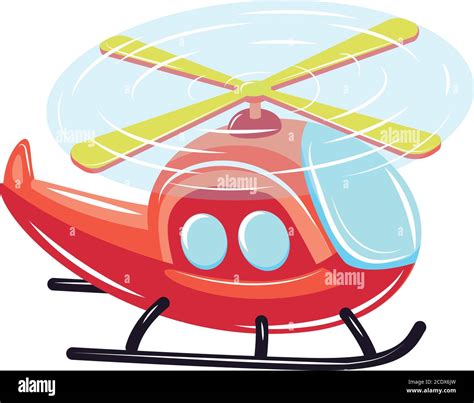 Flying Helicopter Icon Cartoon Of Flying Helicopter Vector Icon For