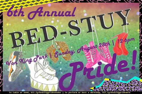 sixth annual bed stuy pride festival this month will feature local artists workshops and