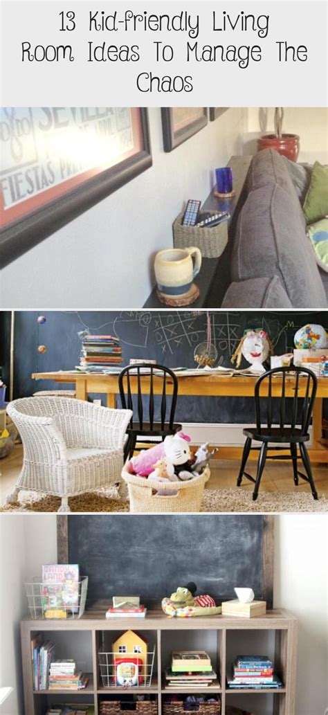 They watch tv, do their work, entertain friends and guests, and. 13 Kid-Friendly Living Room Ideas to Manage the Chaos # ...