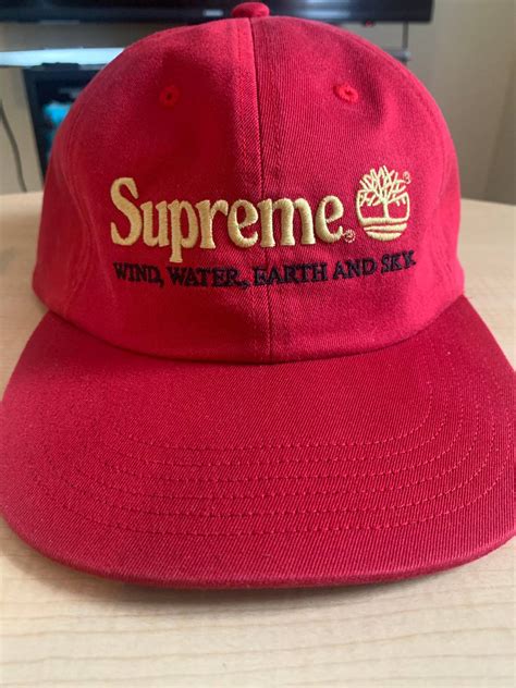 Supreme 6 Panel Hat Supreme X Timberand Grailed