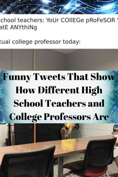 Funny Tweets That Show How Different High School Teachers And College