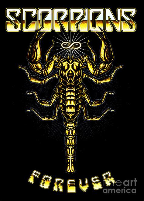 Best Of Logo Scorpions Band Favorite 12ad Painting By Berkah Art Fine