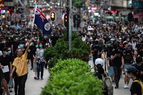 A counterprotester was set on fire as violence continued to engulf hong kong on monday morning, with the disturbing images of street fights and escalating attacks from both sides drowning out an appeal by the city's embattled leader for. Police Fire Tear Gas, Threaten Prison Time as Hong Kong ...