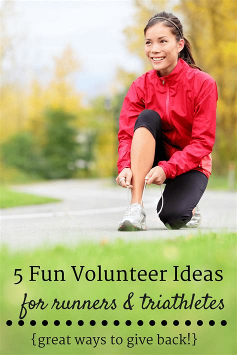 5 Volunteer Activities For Runners And Triathletes To Give Back