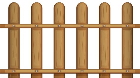 Picket Fence Chain Link Fencing Clip Art Transparent Wooden Fence Png
