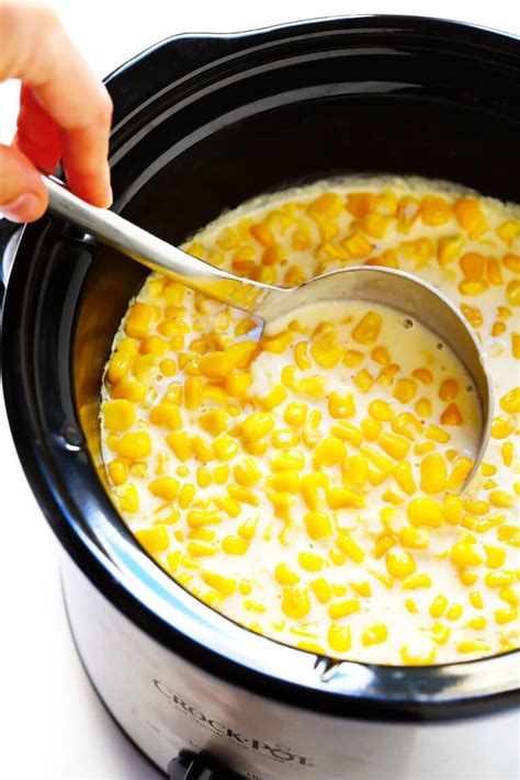 Slow Cooker Creamed Corn Gimme Some Oven