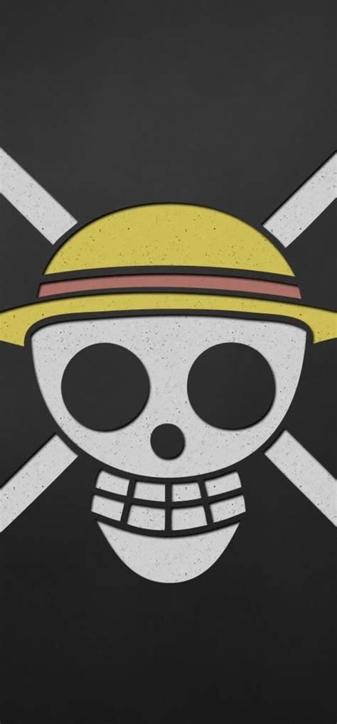 1242x2668 One Piece Anime Skull Iphone Xs Max Hd 4k Wallpapersimages