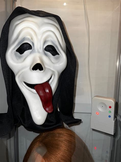 Scream Ghostface Scary Movie Wazzup Spoof Replica Mask With Etsy