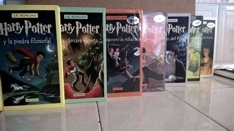 Harry Potter Coleccion De 7 Libros En Español En Pasta Dura 3499