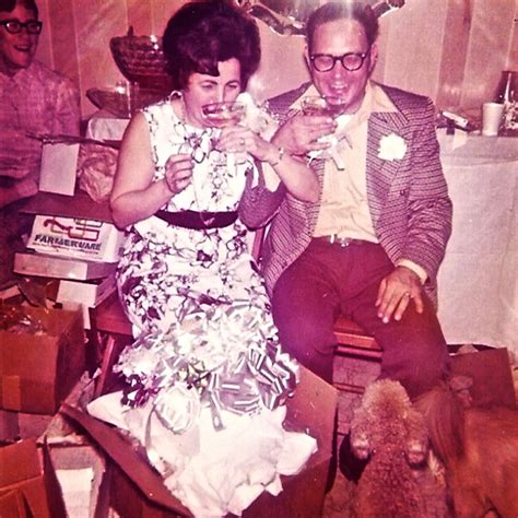 Vintage Photo 1960s Husband And Wife At Anniversary Party Flickr