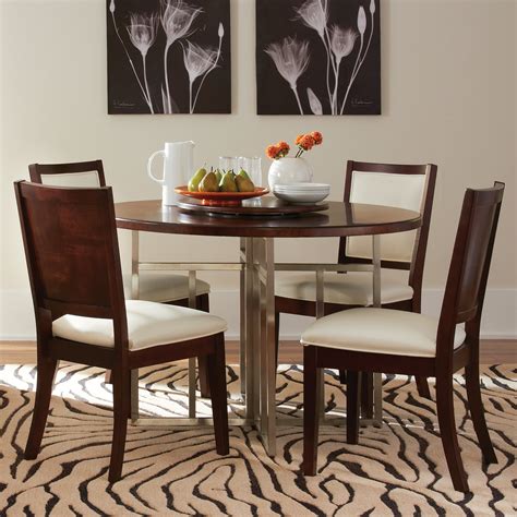 Set (lazy susan table & 6 side chairs), created for macy's online at macys.com. Somerton Dwelling Soho Dining Table with Lazy Susan | Wayfair
