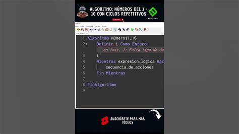 😱 Algoritmo Que Imprima Los Numero Del 1 Al 100 Pseint Shorts Youtube