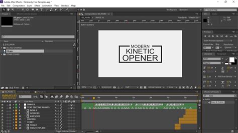 Template projects are usually downloaded as compressed zip files and can be opened and edited just like any other after effects project file. After Effects Template Tutorial No Gravity Opener - YouTube