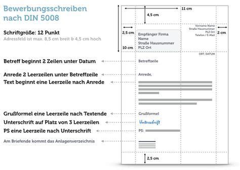 Die din 5008 zum anfassen. Bewerbung nach DIN 5008: Normen, Regeln, Anleitung ...