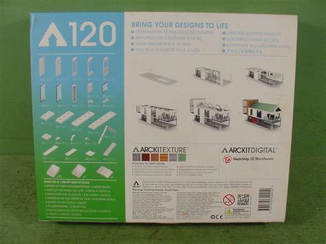 Arckit 120 The Architectural Model Building Design Tool Lego Nib 400