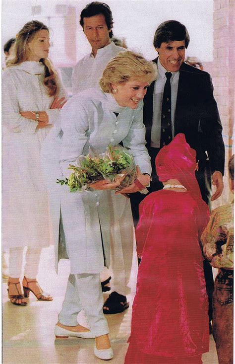 22 February 1996 Princess Diana Visits Shaukat Khanum Memorial Hospital In Lahore Pakistan