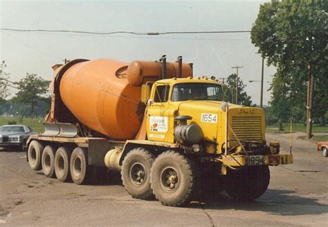 Vintage Truck Fwd Concrete Mixer Ready For The Toughest Locations