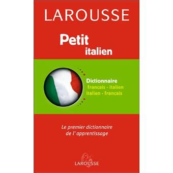 Petit dictionnaire Français-italien / Italien-français - cartonné ...