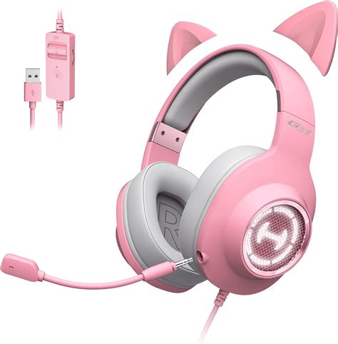 Hecate By Edifier G2 Ii Pink Gaming Headset Usb Wired Pink Gaming