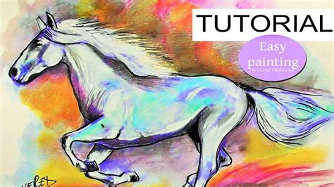 Their knees are just not as obvious as those of a human. How to draw a Horse with pencils & watercolor. Polychromos ...