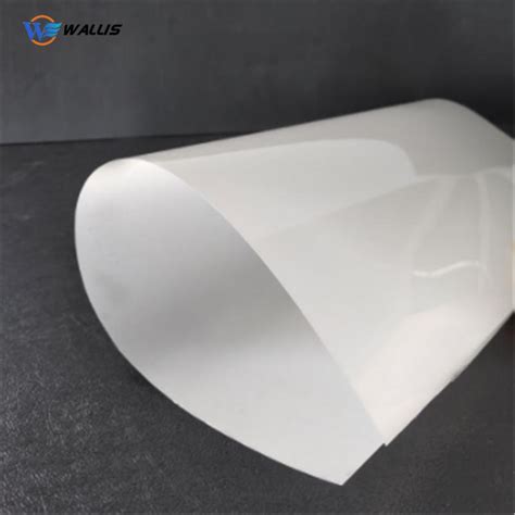 High Glossy Clear 1mm Opaque White Thin Pet Sheet For Screen Printing