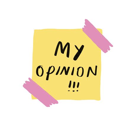 Opinion Sticker By Fawa For Ios And Android Giphy