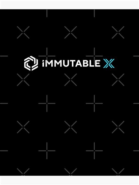 Immutable X Cryptocurrency Immutable X Imx Poster For Sale By